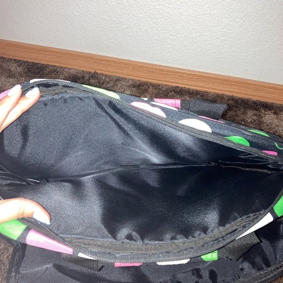 Green and Pink Computer Bag - Picture 5 of 7